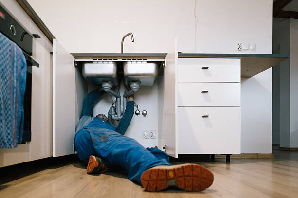 Professional Drain Cleaning technician working in Mountville, PA